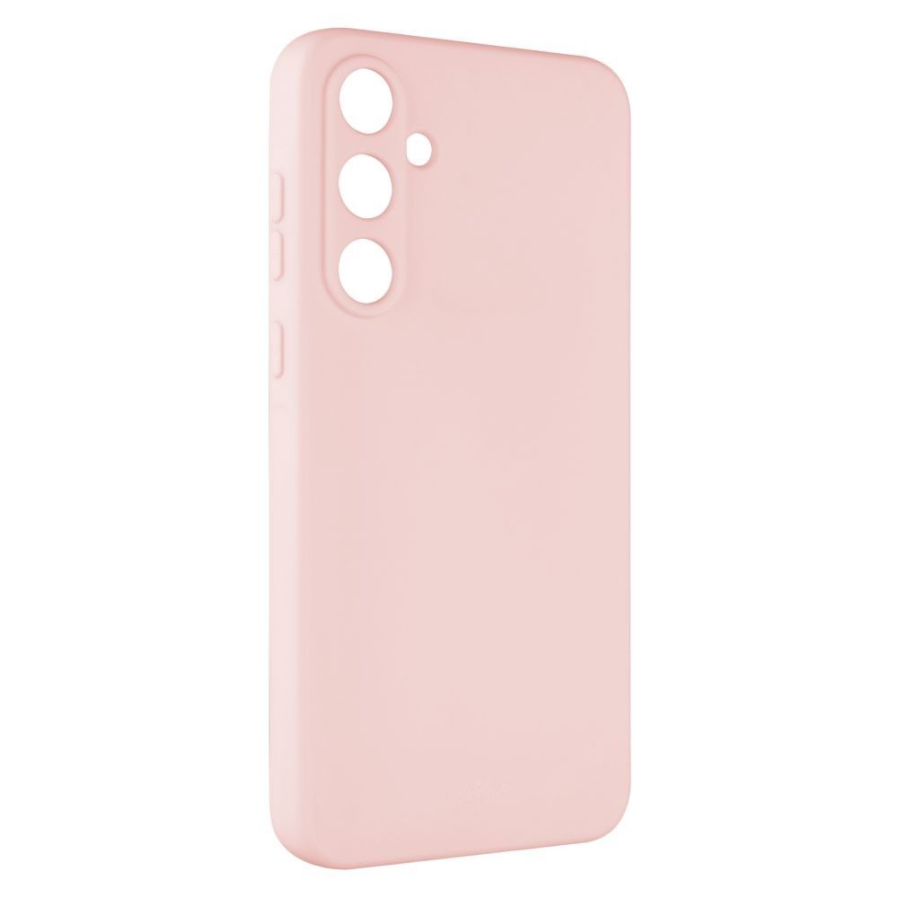 FIXED Zadní pogumovaný kryt Story pro Samsung Galaxy A55 5G FIXST-1263-PK, růžový